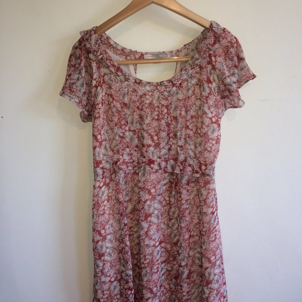 Floral, Summer Midi Dress